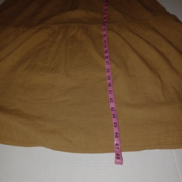 QUINCE 100% ORGANIC COTTON GAUZE TIERED MAXI DRESS - Picture 4 of 11